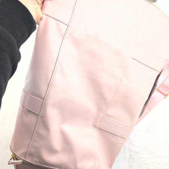 JenniBag Weekend Travel Bag Built In 54" Garment Bag Blush Pink - Picture 5 of 10